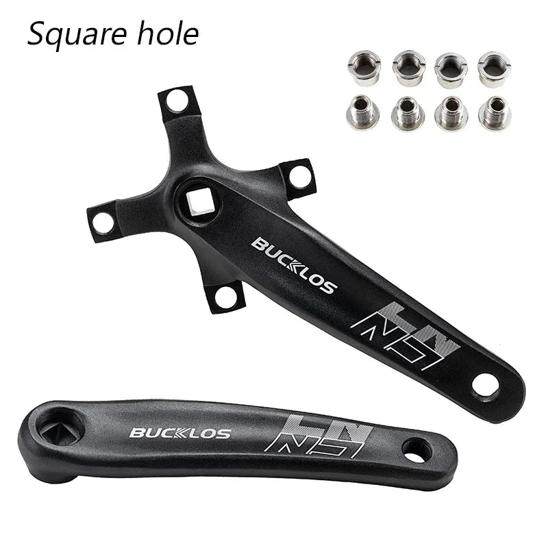 MTB Bike Crankset 170mm Narrow Wide Chainring Bucklos Single Arm