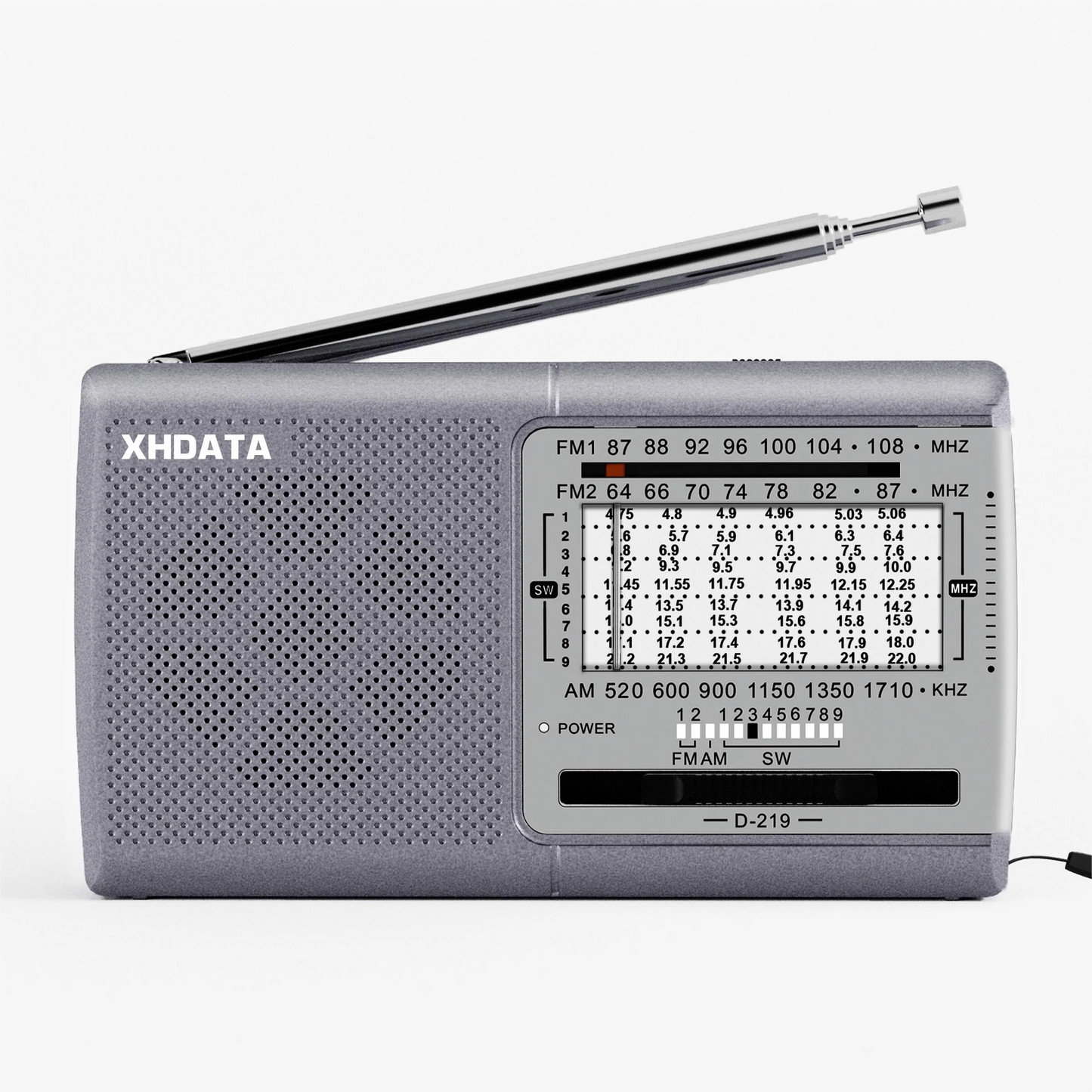 Tecsun R-9012 Portable Pocket Radio FM AM SW 12 Band High Sensitivity Receiver D219 - EXPROTAS