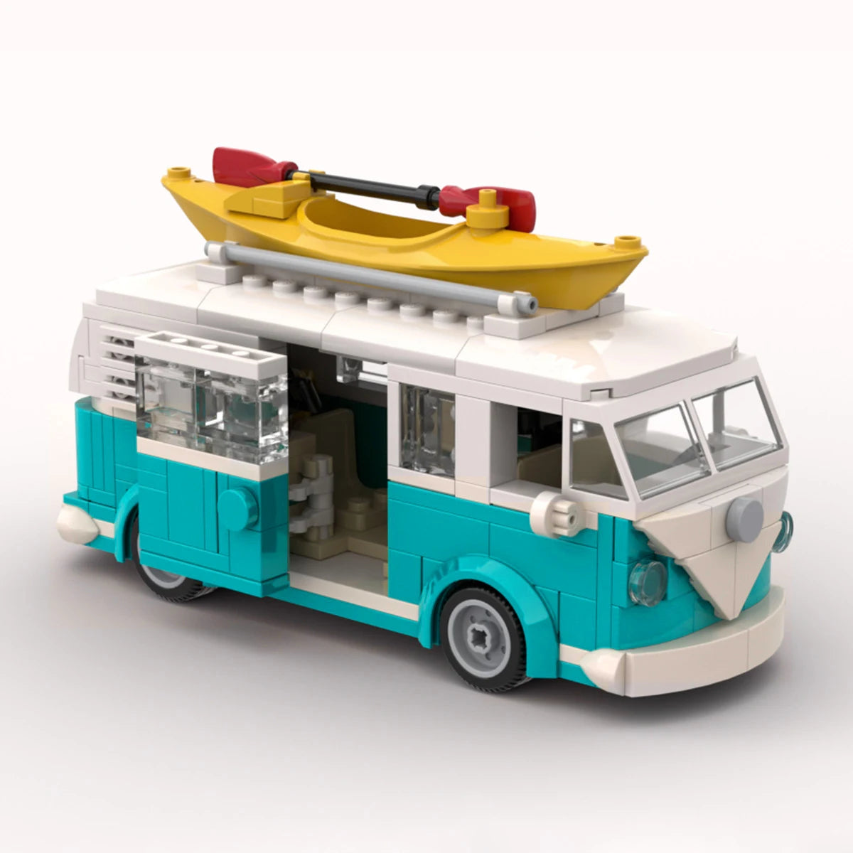 Yigebebe Moc Technical T1 Camper Van 309PCS Building Block Toy Set