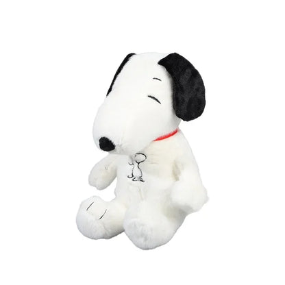 Snoopy Dog Baby Sleep Aid Plush Toy Music Light Soothing Breathing Doll
