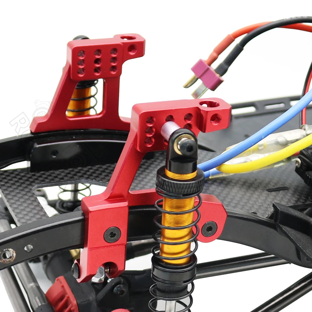 1/10 RC Crawler Metal Front & Rear Shock Tower Set for Axial SCX10 II - EXPROTAS