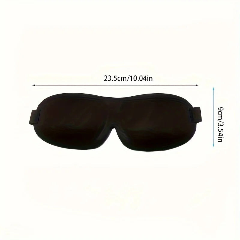 3D Light Blocking Eye Mask Comfortable Soft Padded Sleep Mask for Supine
