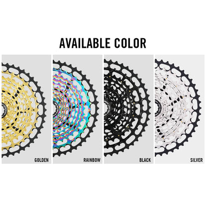 SPEDAO MTB Cassette 10–50T | 12-Speed XD Compatible Sprocket Steel Flywheel