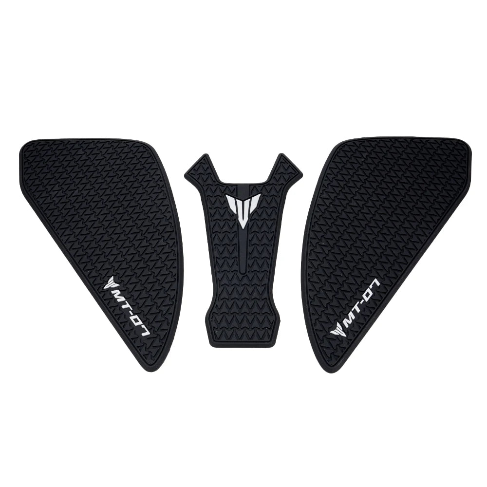Yamaha MT-07 Side Fuel Tank Pads Rubber Protector Stickers 2024-2026