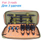 Carp Fishing Bite Alarm Set w/ Swingers Rod Pod Bank Stick Buzz Bar Kit