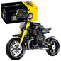 1:8 Racing Motorcycle Building Blocks Retro Motorbike Technical STEM Bricks Toy Gift