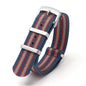 Nylon Watch Strap 24mm for Omega Seiko Mens Canvas Sport Band