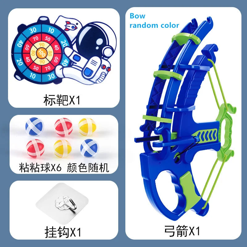 Kids Montessori Sticky Ball Dartboard Slingshot Target Educational Game