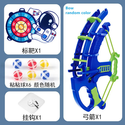 Kids Montessori Sticky Ball Dartboard Slingshot Target Educational Game