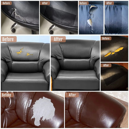 Self Adhesive Leather Patch Repair Tape for Sofa Seat Furniture Fix