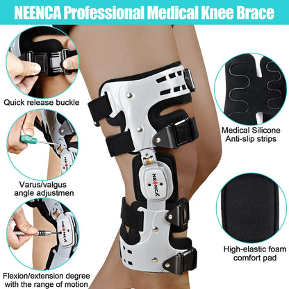 NEENCA OA Unloader Knee Brace Support for Arthritis Pain Osteoarthritis Cartilage Defect Repair Avascular Necrosis-EXPROTAS