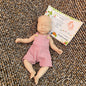 25CM Unpainted Full Body Silicone Girl Reborn Doll, 8 Styles Newborn Baby Toy Gift