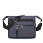 Men's Canvas Shoulder Bag Crossbody Tote Travel Messenger Fashion Handbag