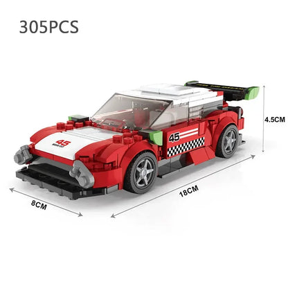 Car Series Building Blocks Model Sets Sports Racing Speed Champion DIY Educational Bricks Toys Boys Kids Adult Christmas Gifts-EXPROTAS