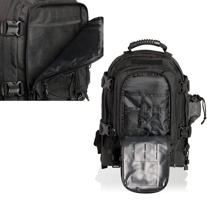 65L Outdoor Bag Tactical Backpack Waterproof Rucksack for Hiking Camping