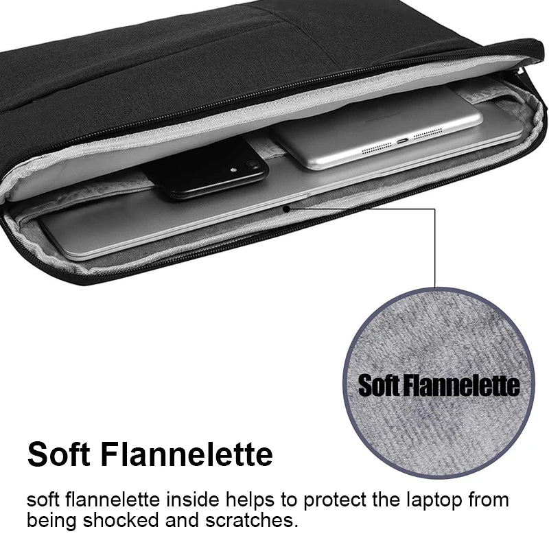 Laptop Bag Sleeve Case for MacBook Dell 11 12 13 14 15 Inch Cover