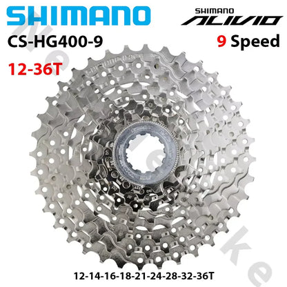 Shimano Alivio Cassette 9 Speed MTB Freewheel 11-25T 11-28T 11-32T 11-34T
