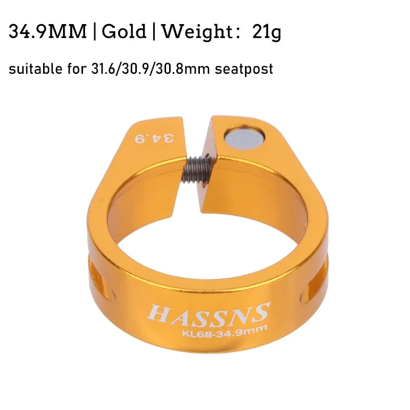 Seatpost Clamp HASSNS 31.8/34.9mm for 27.2/28.6/31.6mm MTB Dropper Post