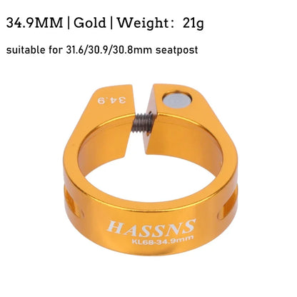Seatpost Clamp HASSNS 31.8/34.9mm for 27.2/28.6/31.6mm MTB Dropper Post
