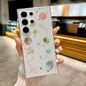 Clear Glitter Star Planet Case for Samsung Galaxy S24 S23 A55 A35 A25 Soft Cover