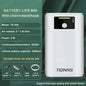 Oxygen Pump USB Rechargeable Portable Air Pump for Fish Tank Aquarium 6000mAh