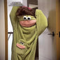 Big Mouth Monster Unisex Funny Oversized Fleece Plush Pajamas Jumpsuit
