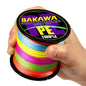 4 Strands Braided Fishing Line PE 100M 300M 500M 1000M Abrasion Resistant