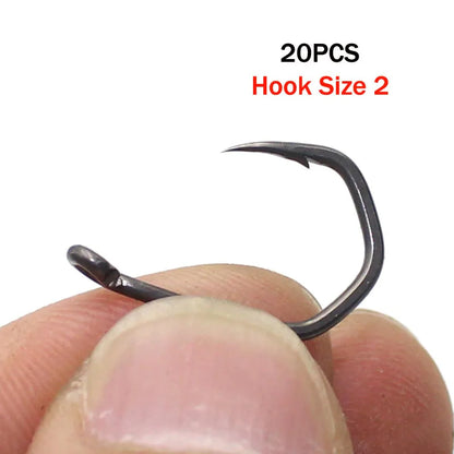 20m Carp Soft Hooklink Braid Line 15/25/35lb Uncoated Hair Rig Tackle