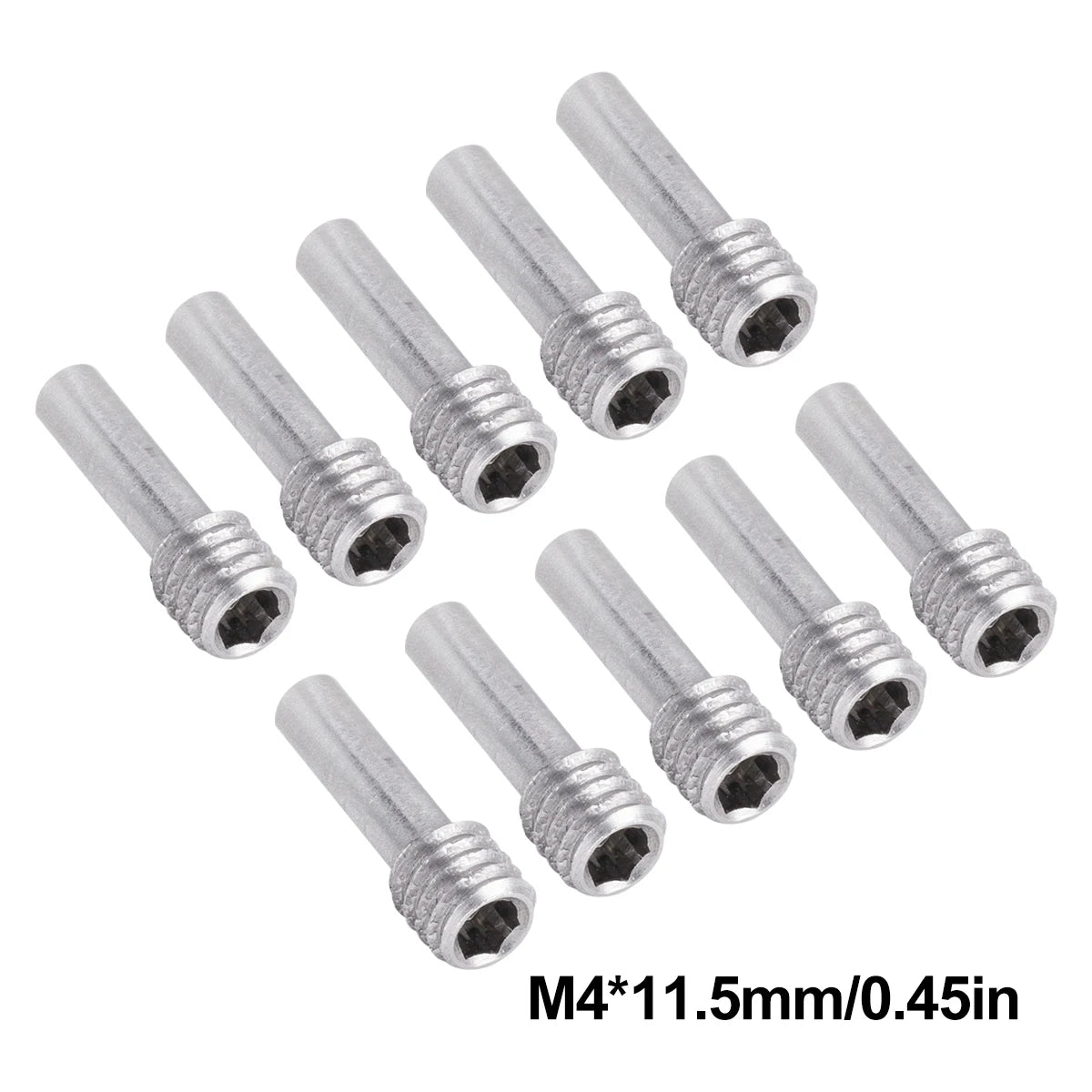 For 1/10 RC Crawler Car 10Pcs Axle Pin Bumper Screw Set SCX10