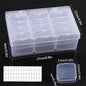 Storage Box for DIY Diamond Painting Nail Art Rhinestone Organizer 10 Grids