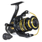 Spinning Fishing Reel 1000-7000 20kg Max Drag Metal Gear 5.2:1 Ratio