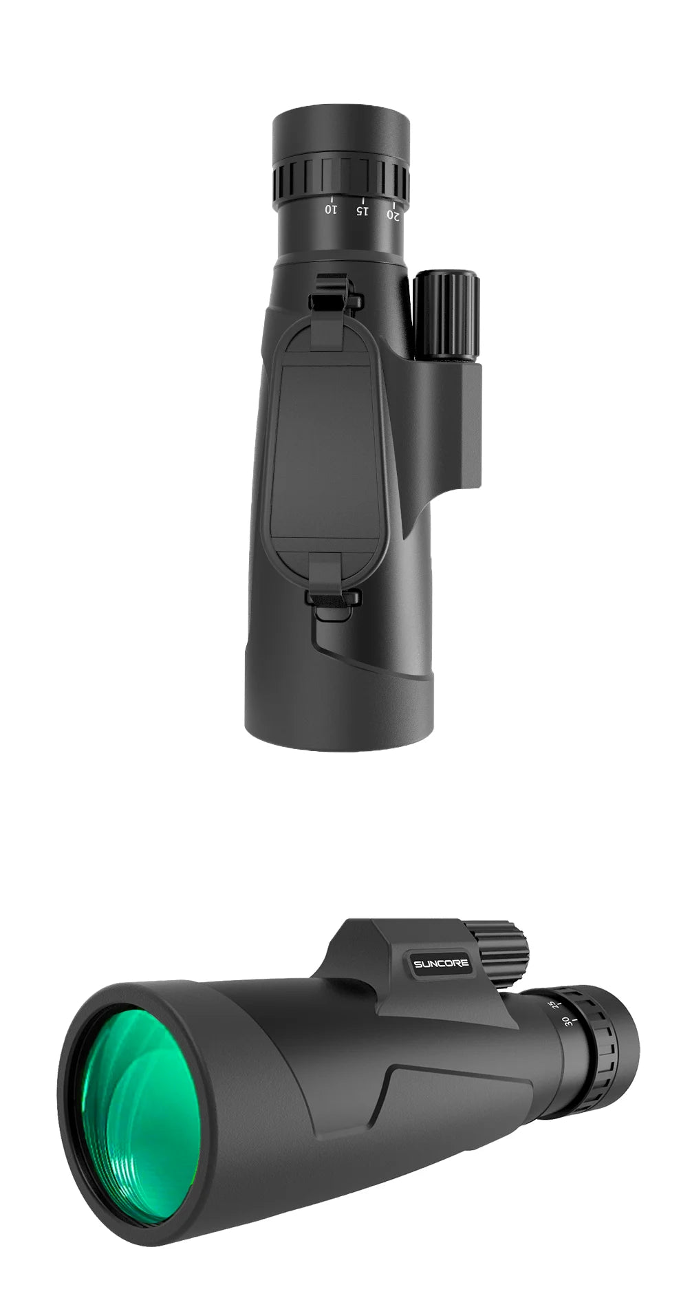 HD Zoom Monocular Telescope Lightweight Single Tube Hunting Hiking Camping