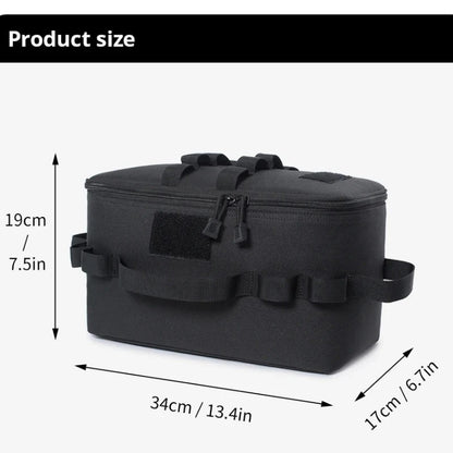 Gas Tank Storage Bag Large Capacity for Camping Outdoor Picnic Cooking