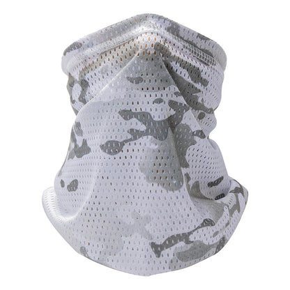 Neck Gaiter Mesh Face Bandana Breathable Scarf for Cycling Hiking Camping