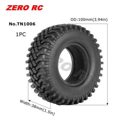 1.9" Crawler Tire for 1/10 RC Car Axial Traxxas D90 SCX10 Wheels