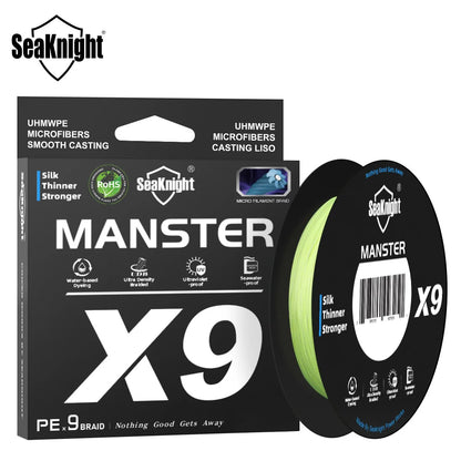 SeaKnight X9 Braided Fishing Line 150M 9-Strand PE Smooth Anti-UV Sea Line