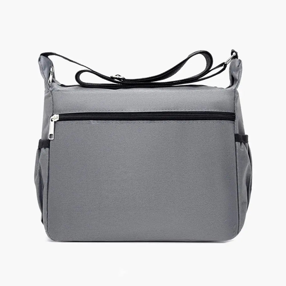 Men's Crossbody Bag Travel Sling Shoulder Handbag Multi-Pockets Storage