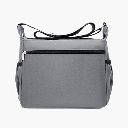 Men's Crossbody Bag Travel Sling Shoulder Handbag Multi-Pockets Storage