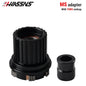 HASSNS PRO7 HG/XD/MS Hub Adapter, QR/THRU Endcap for 135x10/142x12 Bicycle Hub Body