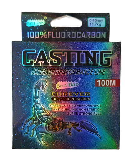 Fluorocarbon Coated Fishing Wire 0.70mm Strong Japanese Material