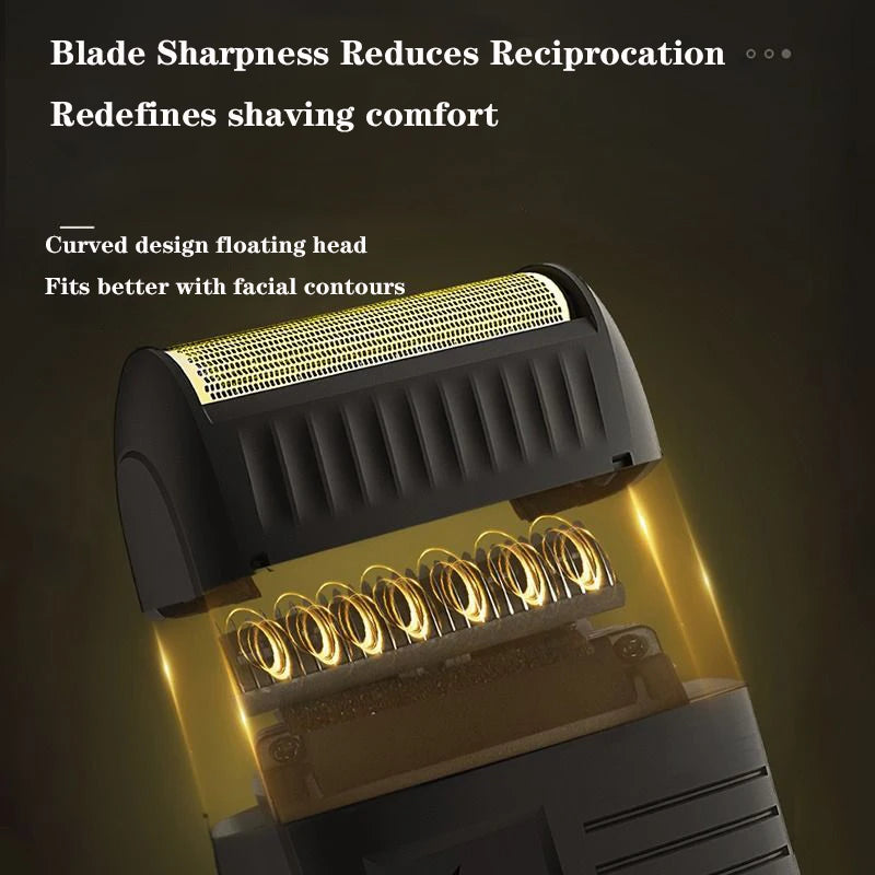 Electric Shaver Men Rechargeable Cordless Beard Trimmer VGR Professional