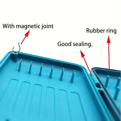 Large Carp Fishing Tackle Box Hair Rig Organizer Bait Storage Terminal Rig Case