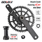 GOLDIX Ultralight Road Bike Crankset 50/34 52/36 53/39T for Shimano SRAM - EXPROTAS