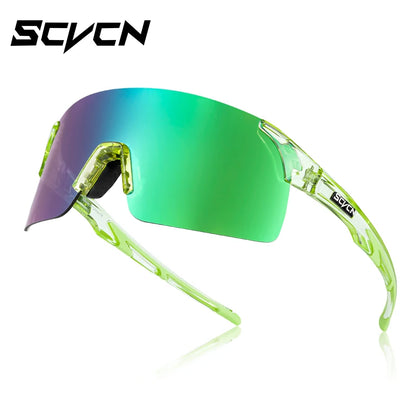SCVCN Photochromic Cycling Sunglasses MTB Bike Glasses for Men & Women
