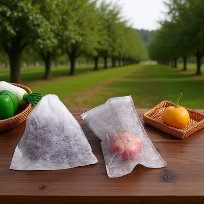 50Pcs Fruit Protection Bags Mesh Netting Insect Bird Garden Covers