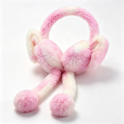 Ear Warmer Plush Rabbit Earmuffs for Kids Winter Cute Girls Accessories