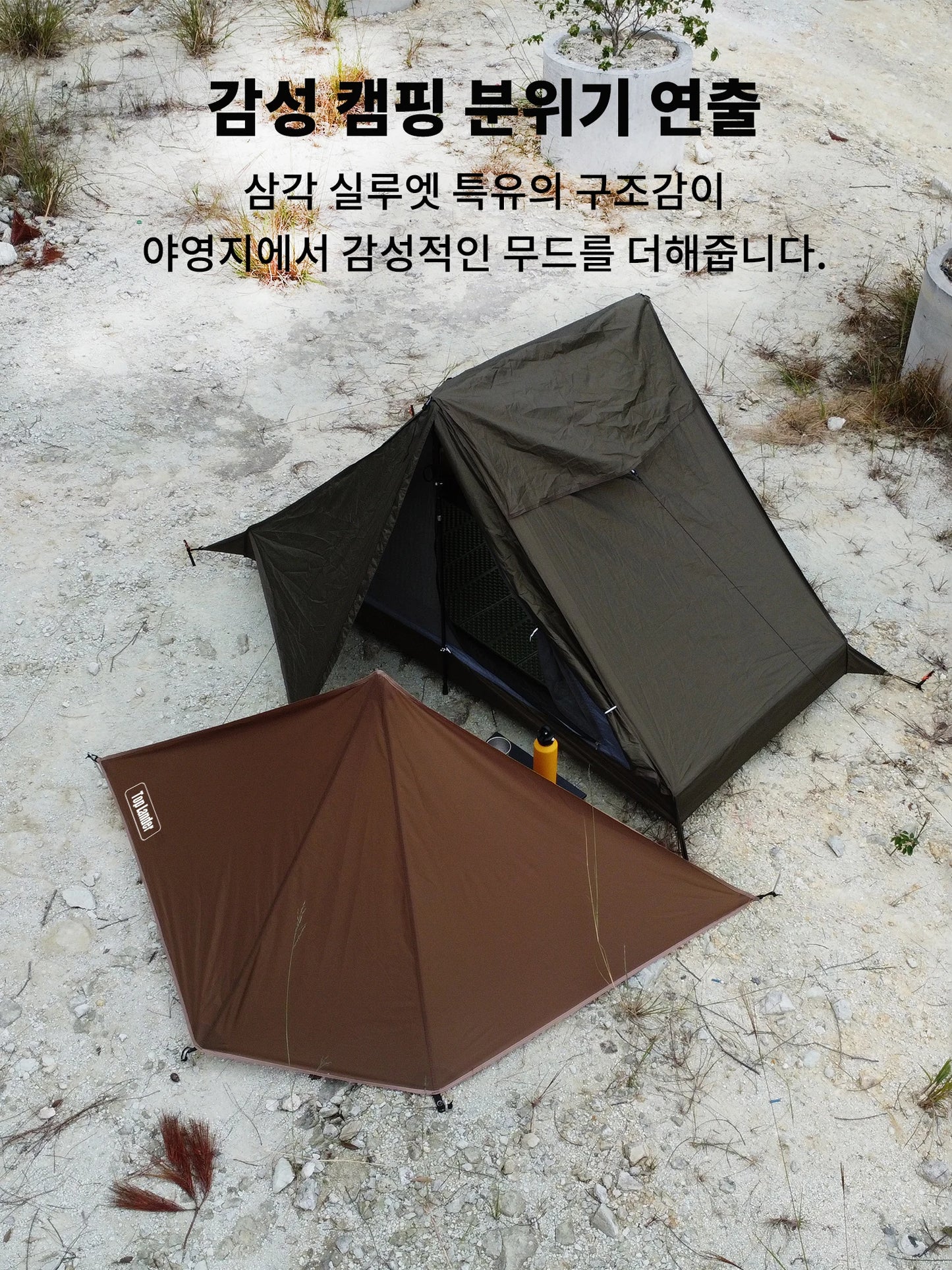 Ultralight Camping Wind Screen 20D Nylon Flame Retardant Privacy Tarp 1.9x1.1m