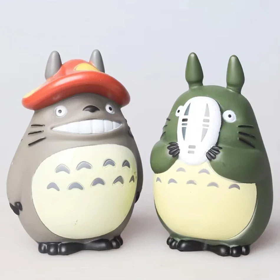 5pcs cartoon Totoro Figure Mini Statue Cute Toys Room Ornaments Kawaii Figures Toy Kid Gifts Collecctibles-EXPROTAS