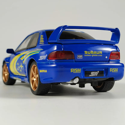 JDM 1/32 Impreza WRX STI Supercar Diecast Model Alloy Metal Car Classic Love Collection Hobby Birthday Gifts With Friend Trendy