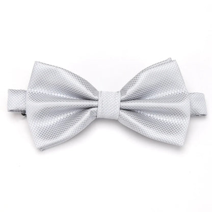 Bow Tie Solid Color Adjustable Wedding Party Ties for Men Women